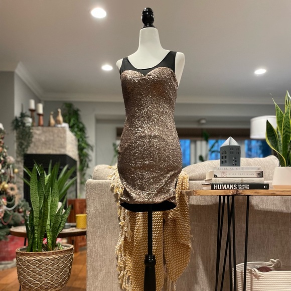 Buffalo David Bitton - Sequin Cocktail Dress, BNWT - Picture 5 of 10